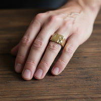 Stargazer Signet Ring