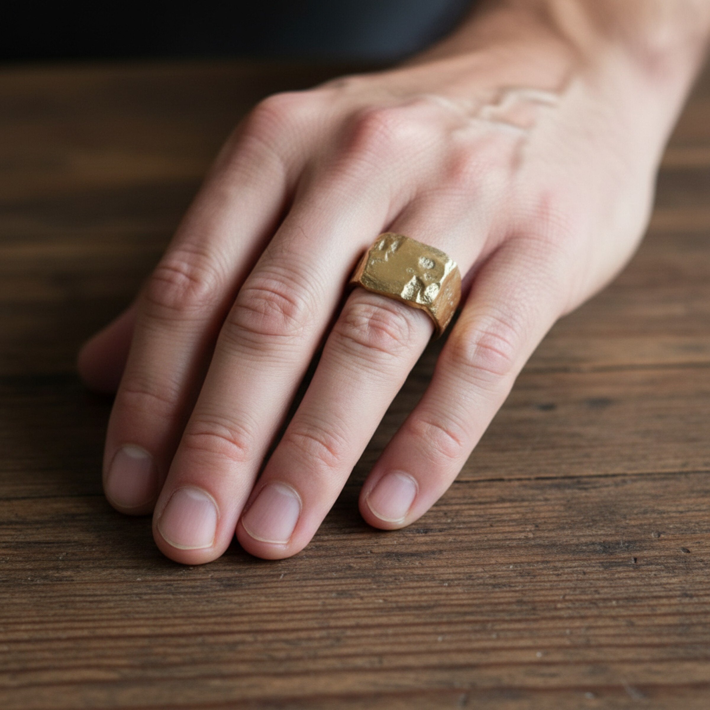 Stargazer Signet Ring
