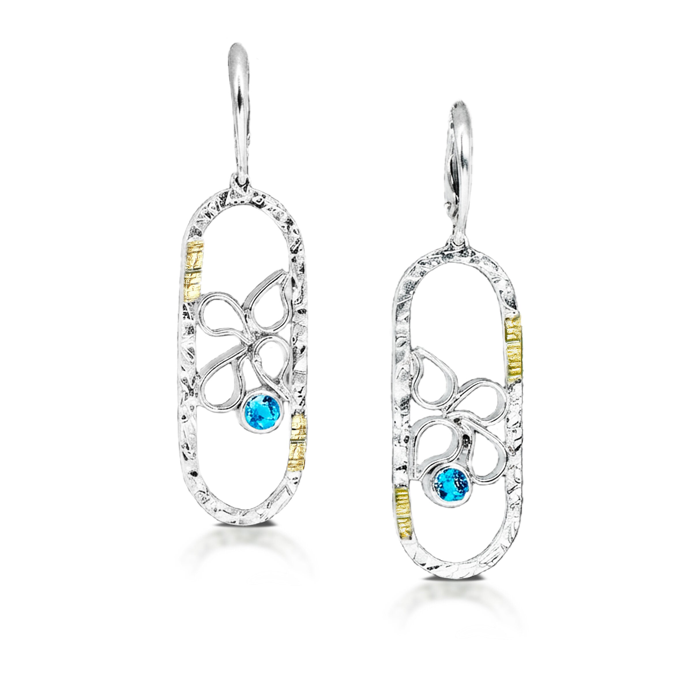 Topaz Pond Earrings
