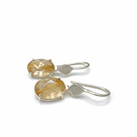 Rutilated Quartz Azores Earrings