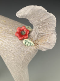 Woodfired Dog with Flowers