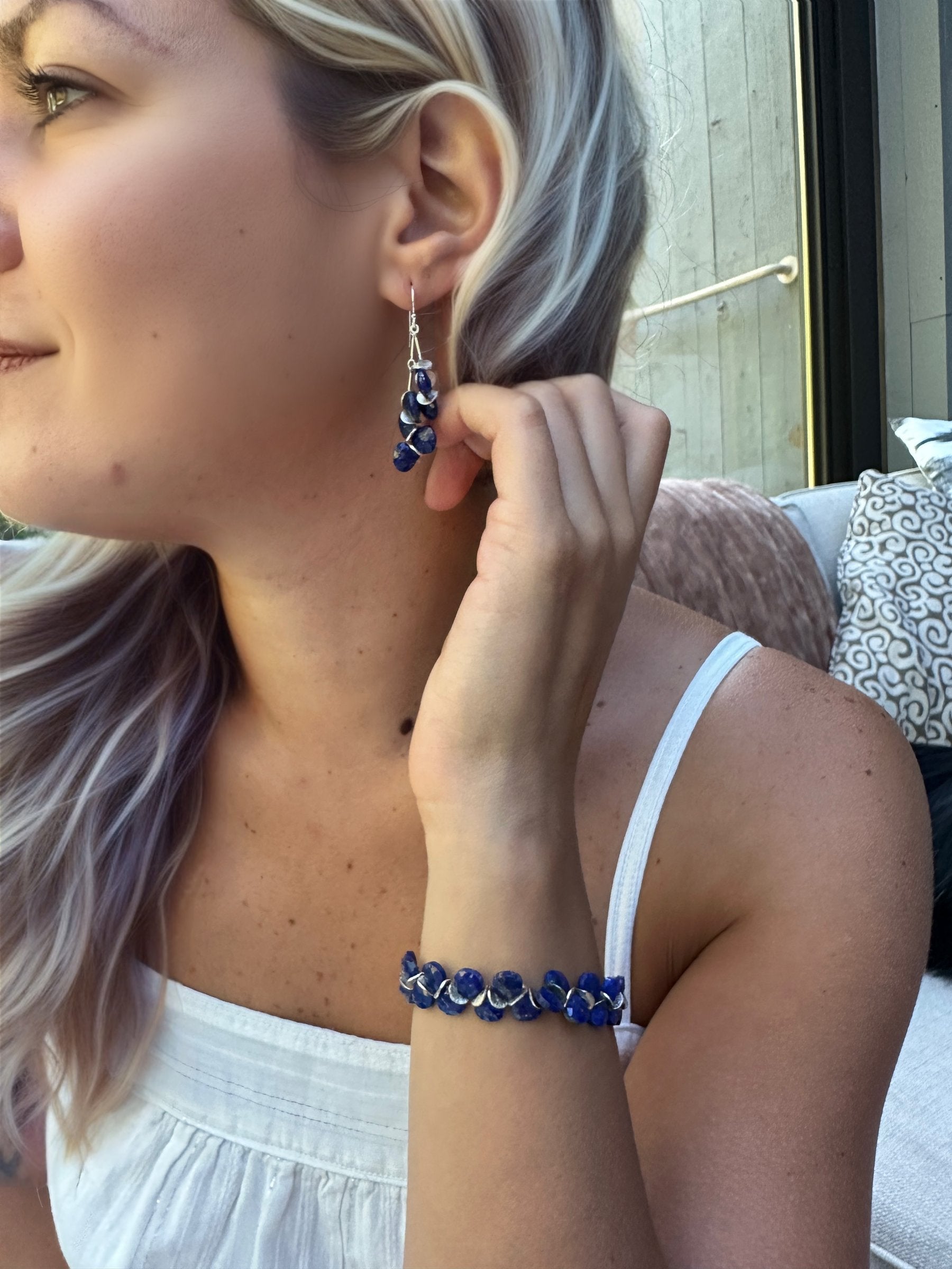 Starry Night Signature Bracelet in Lapis