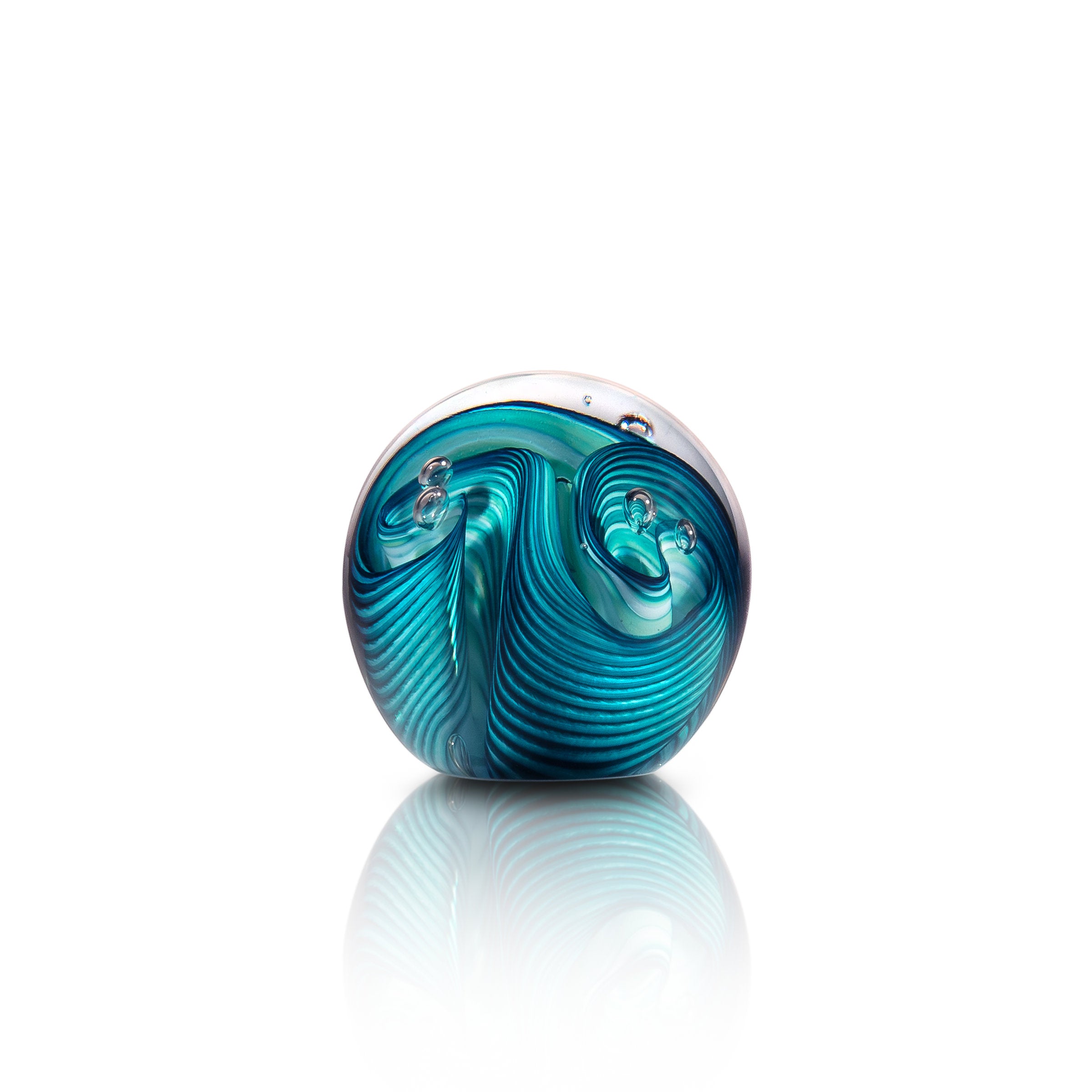 Aqua Three Twist Flower