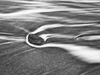 Clogher Strand Rock & Surf No. 2 in Black and White