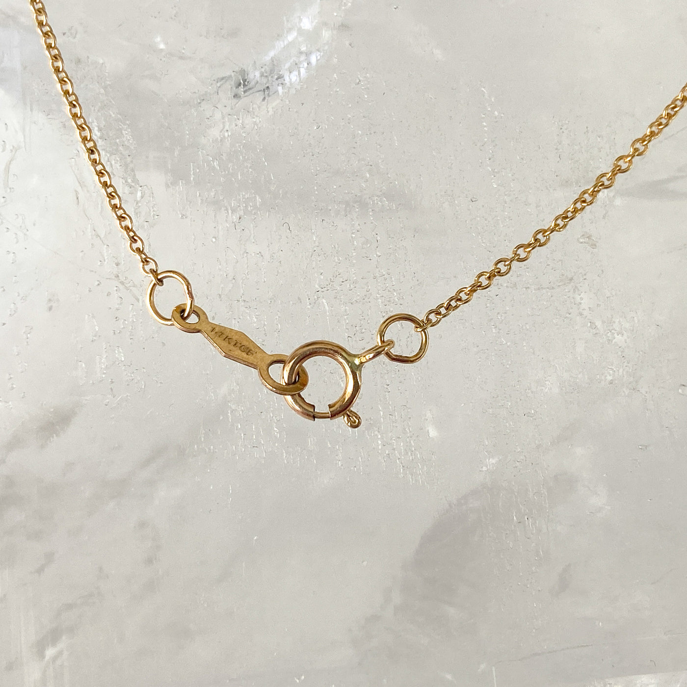 Alida Opal Bug Charm Necklace