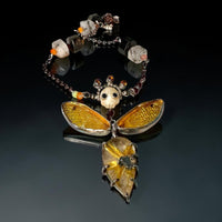 Crowned Resurrection Statement Necklace