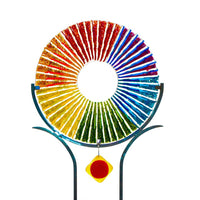 Rainbow Garden Wreath