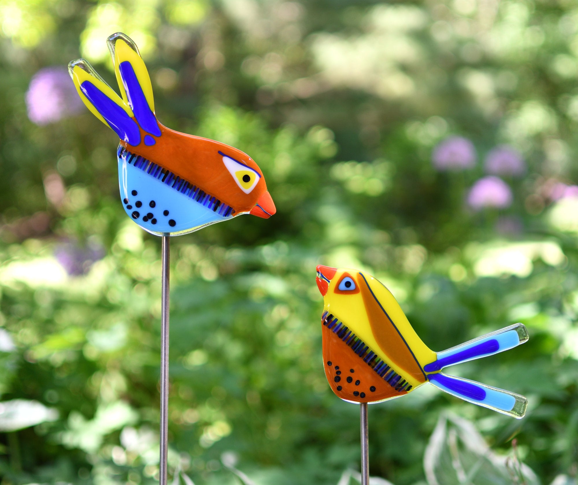 Napoleon and Josephine Garden Birds