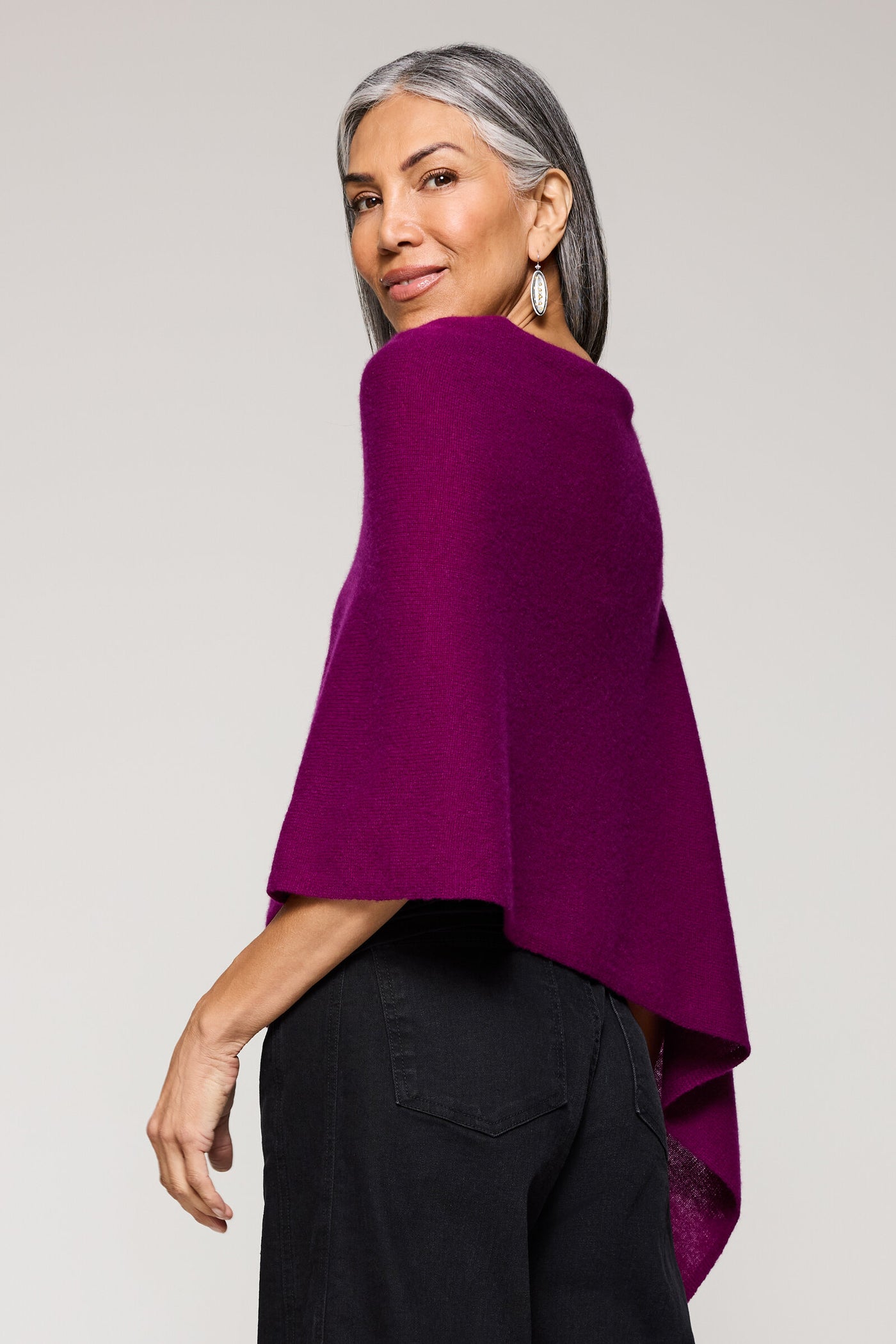 Cashmere Poncho