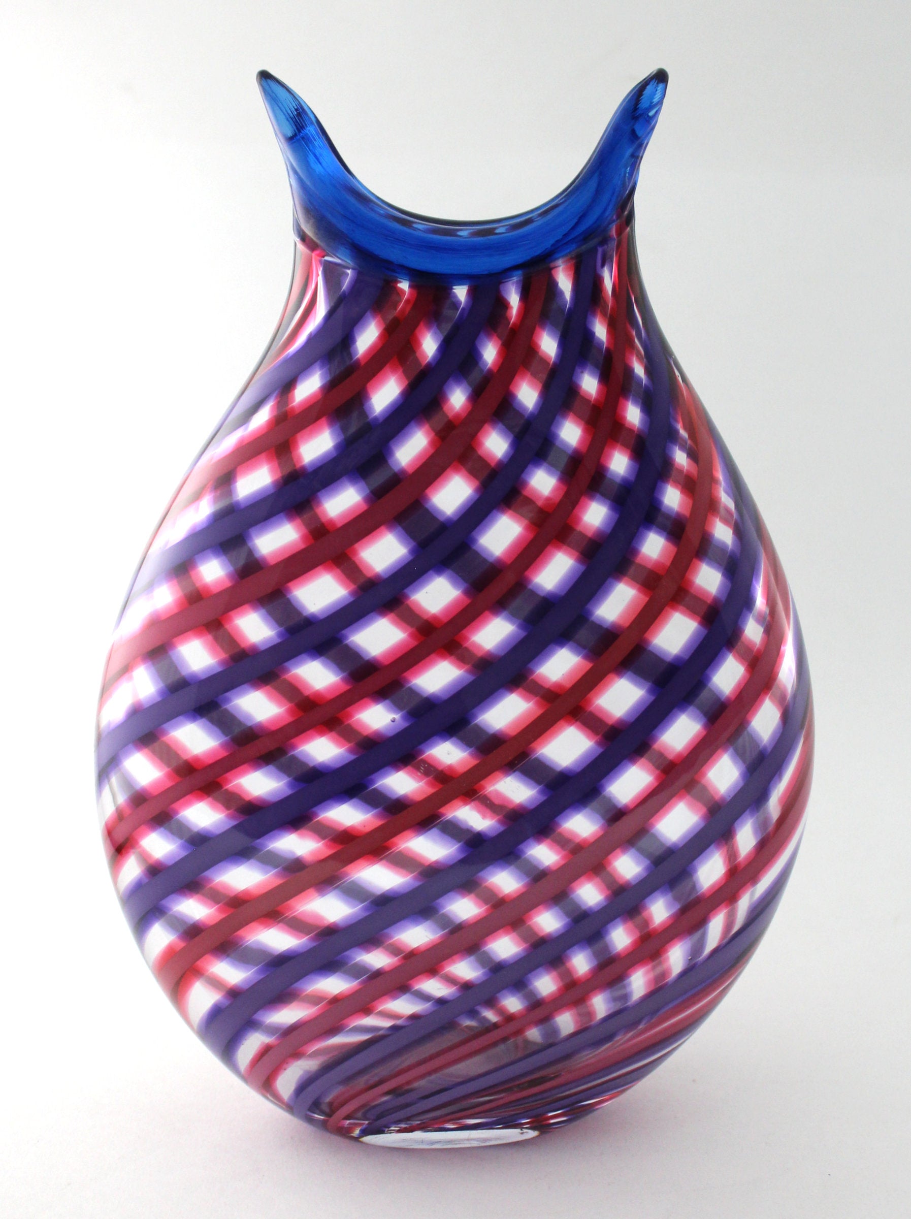 Ruby and Hyacinth Cane Mermaid's Purse