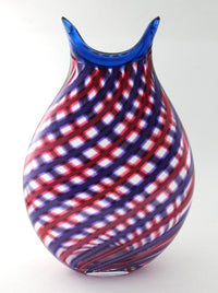 Ruby and Hyacinth Cane Mermaid's Purse