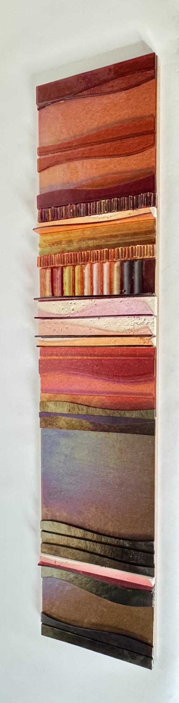 Mosaic Sunset Tones I