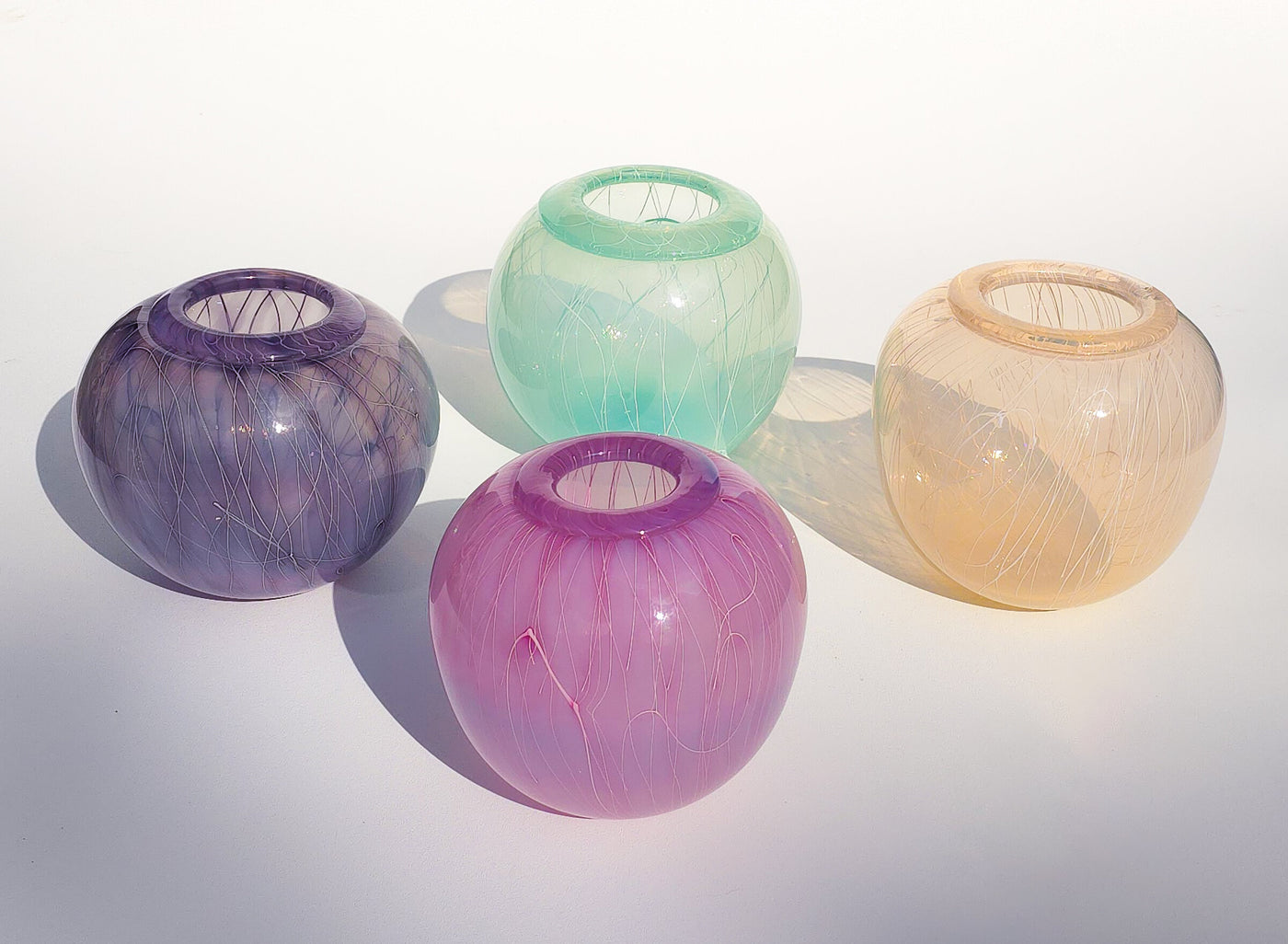 Opalescent Vases