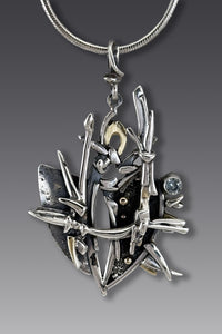 Sterling Shield Necklace