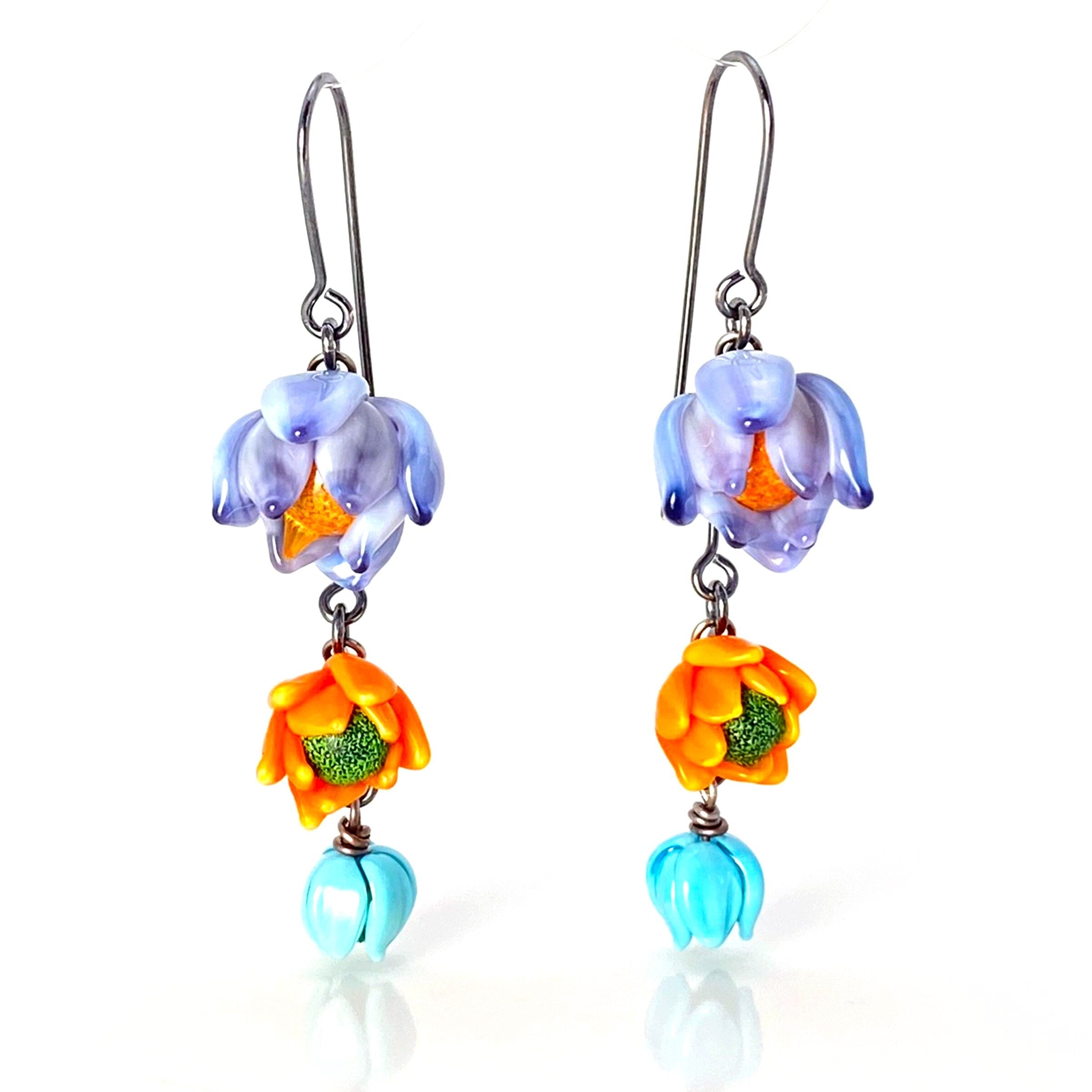 Cascading Blooms Earrings