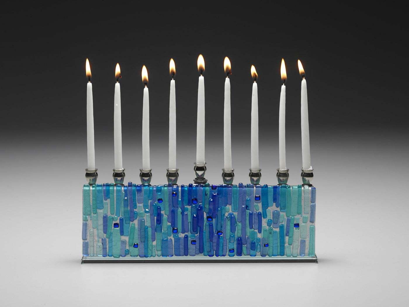 Jerusalem Aqua Sea Menorah
