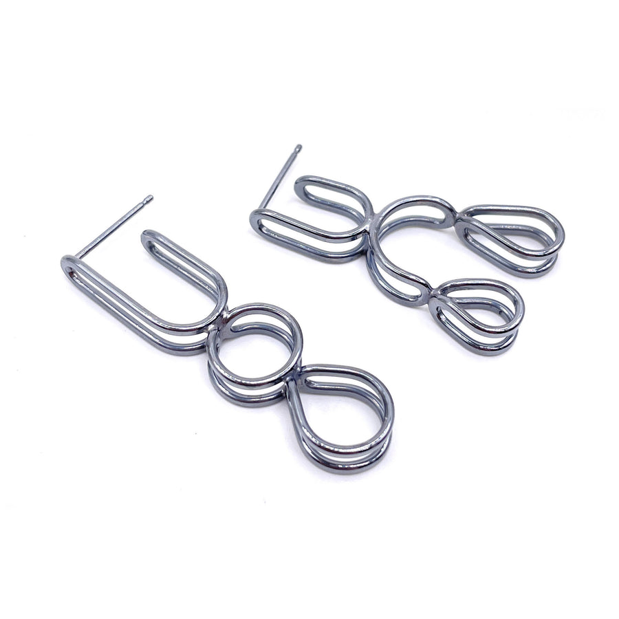 Mix Shape Hoop Earrings