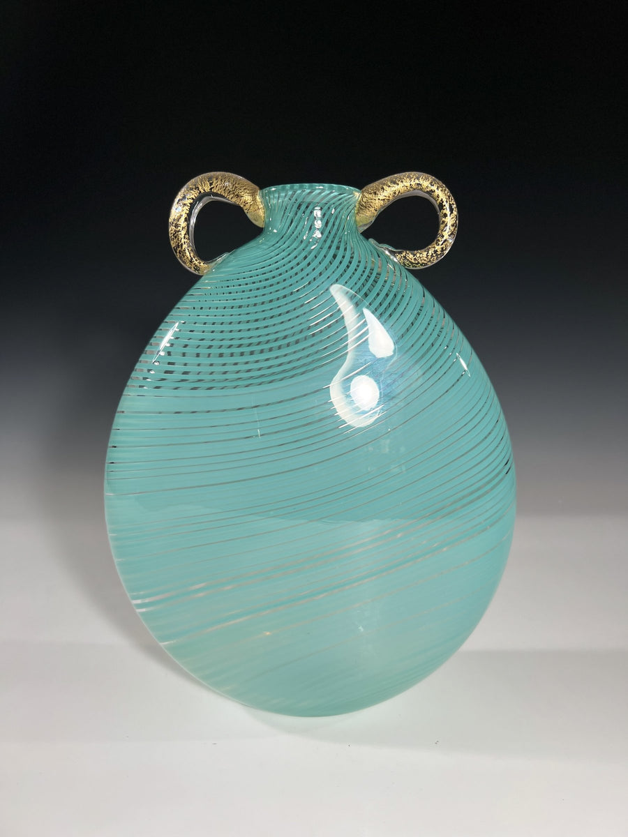 Turquoise Vertigo Vase