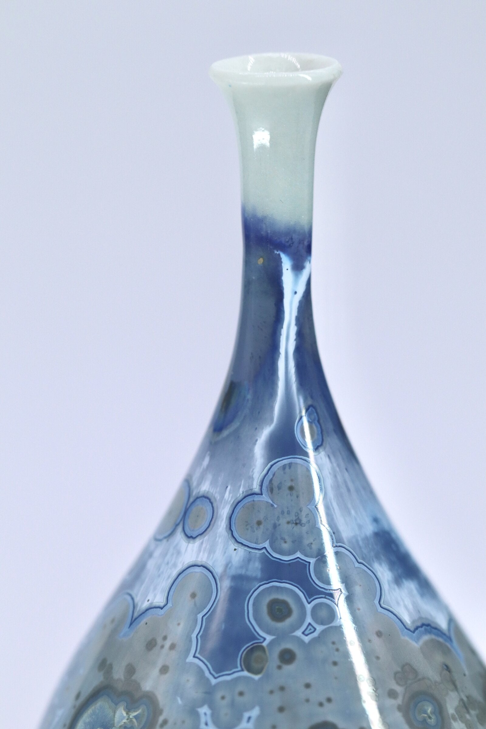 Waterfall Blue Miniature Vessel II