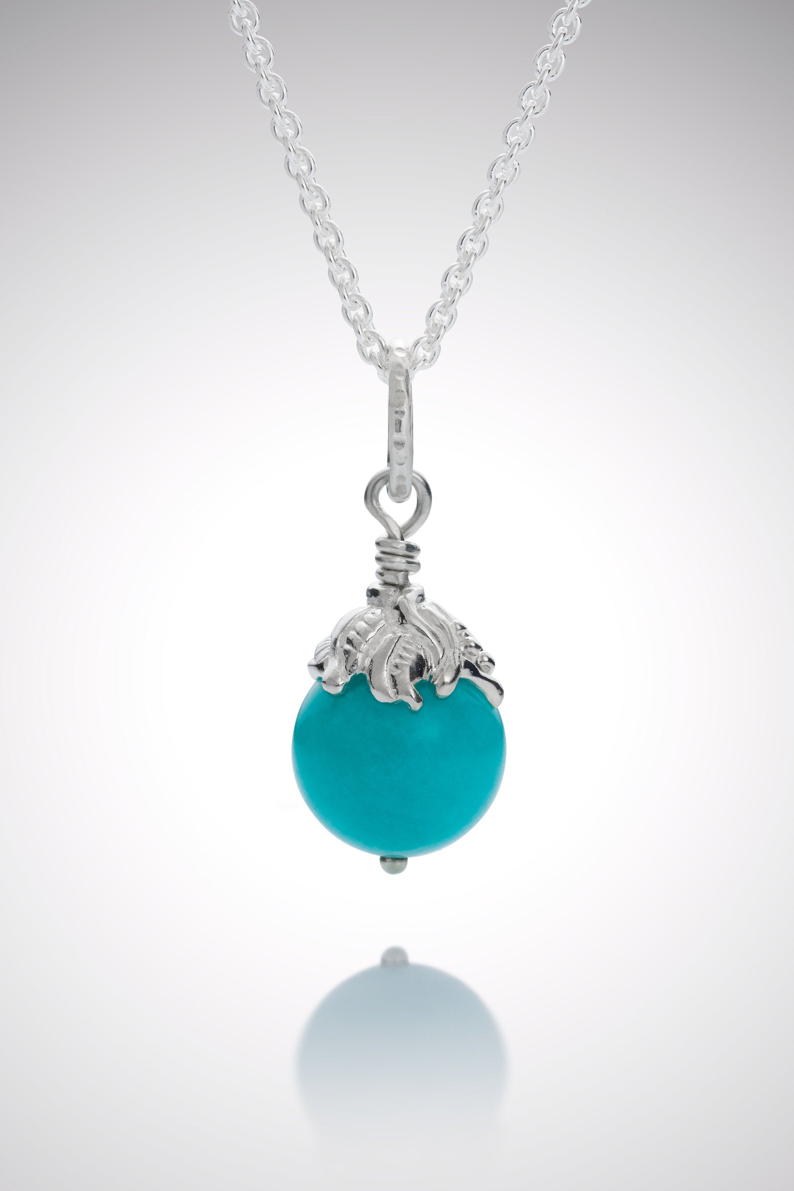 Amazonite Sphere Necklace