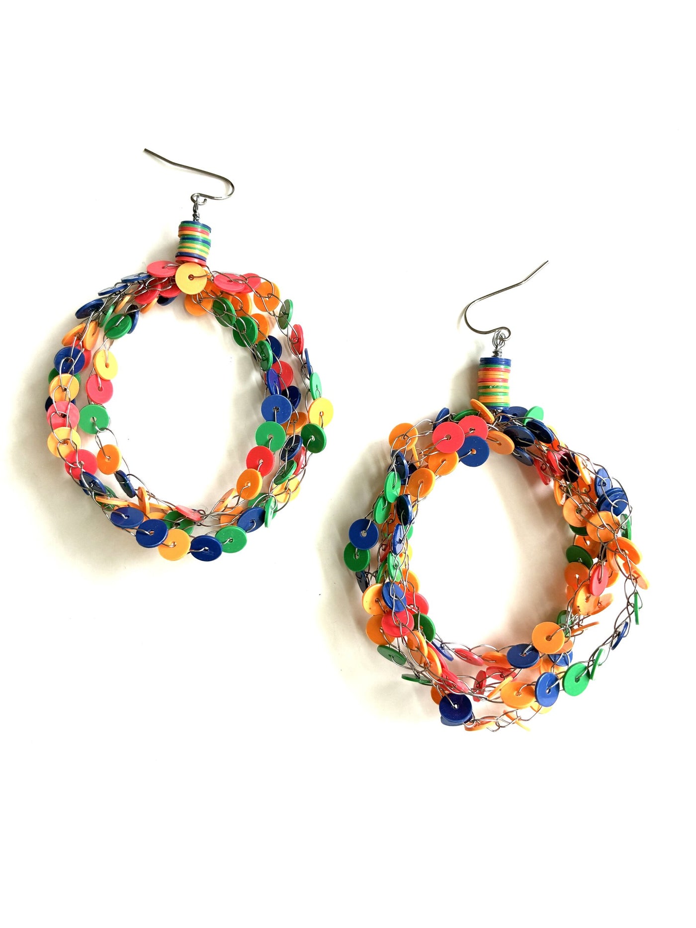 Around We Go Hoop Earrings
