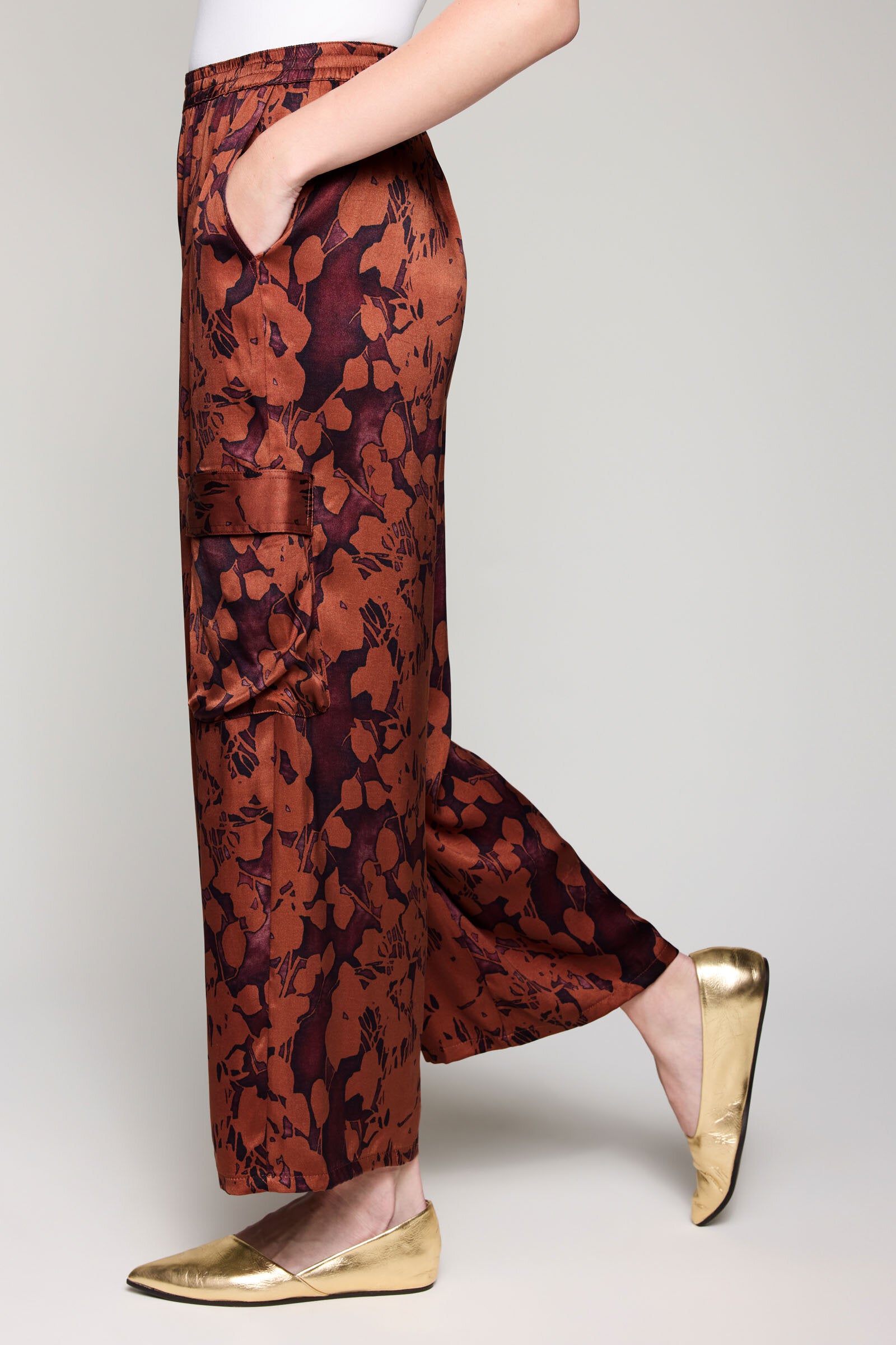 Copper/Wine Botanical