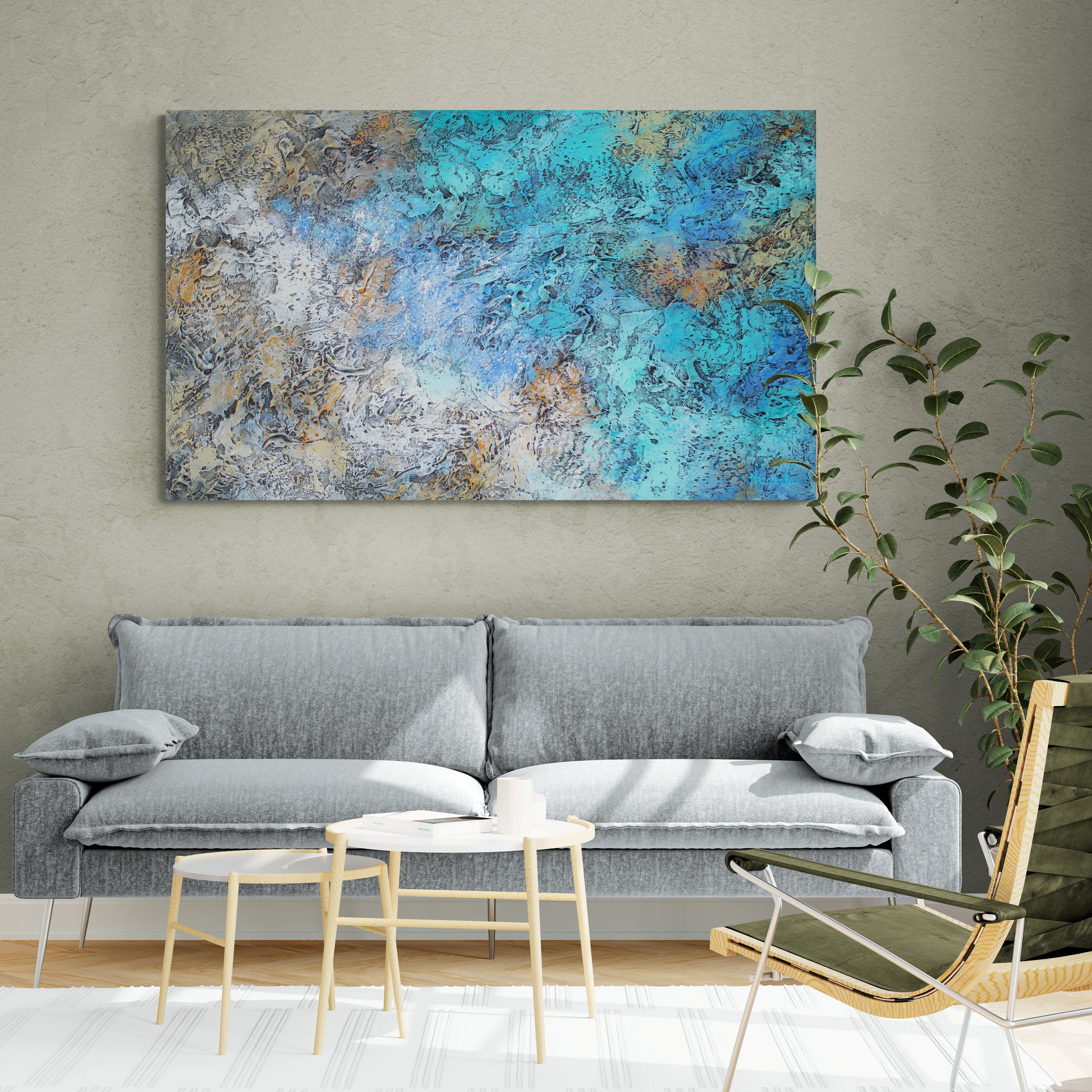 Ocean's Edge in family room