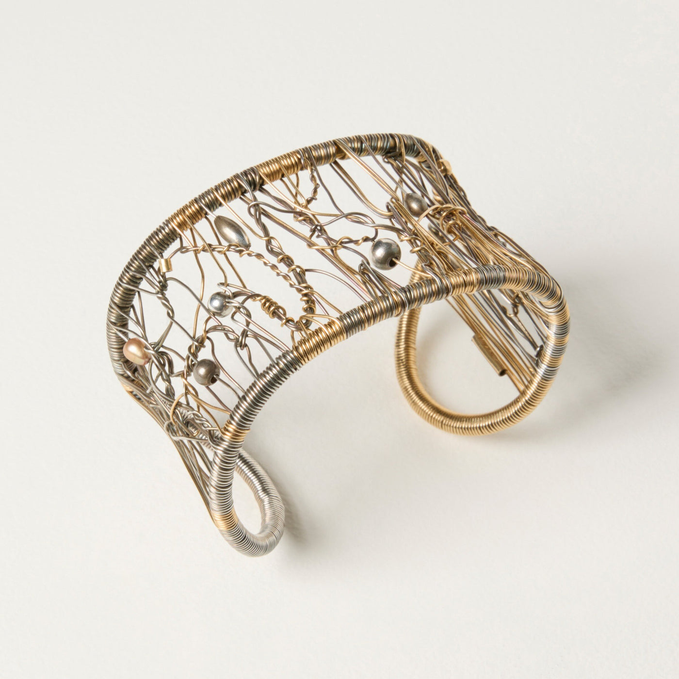 Two-Tone Tangles Bracelet