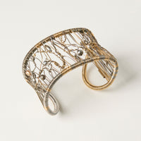 Two-Tone Tangles Bracelet