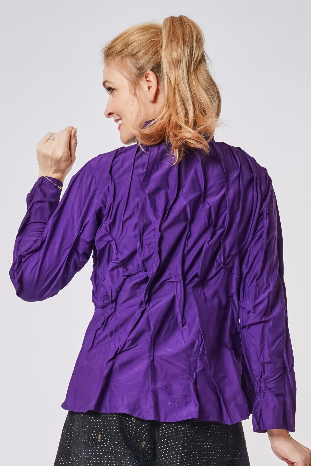 Wavy Tuck Shirt