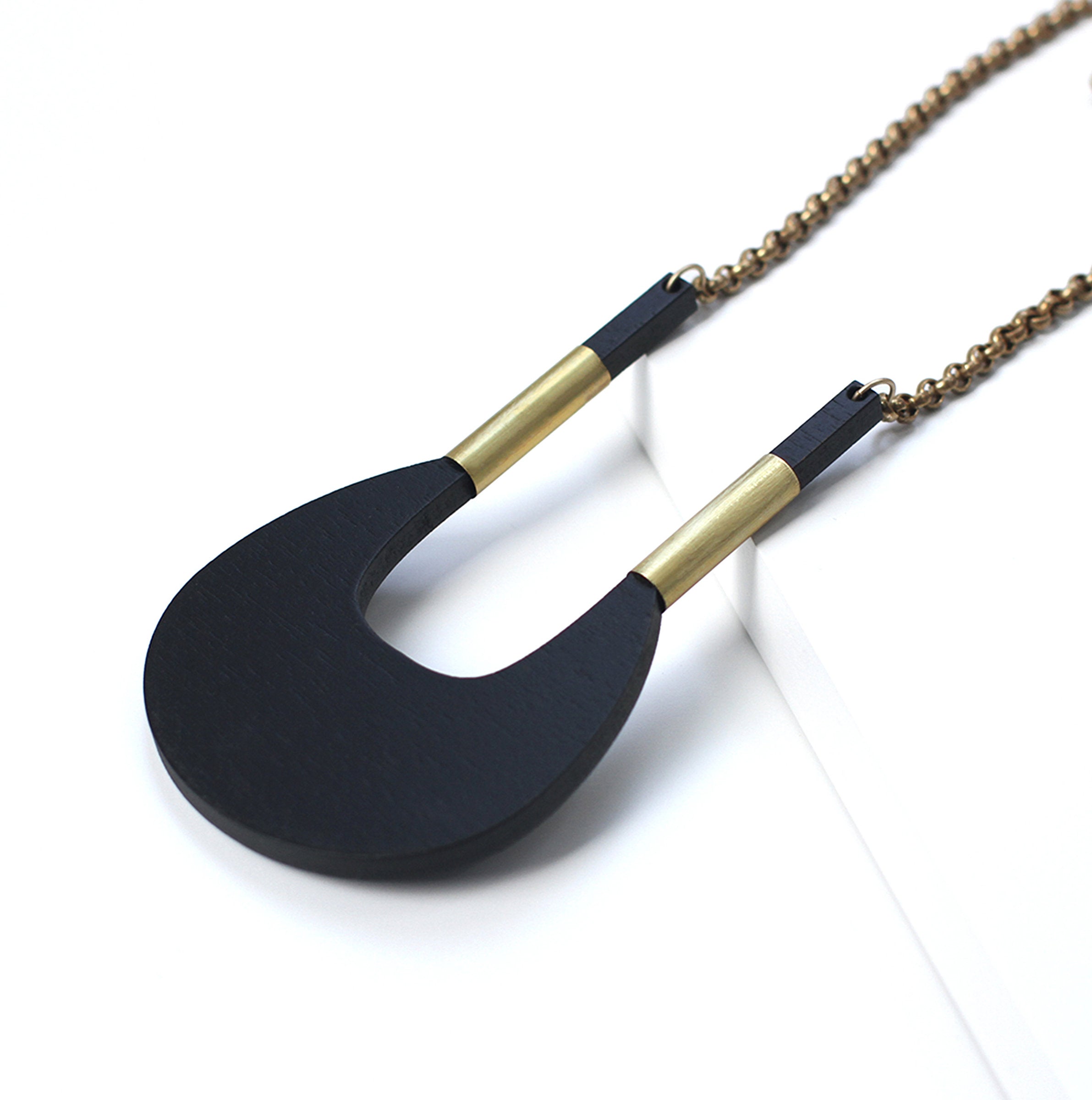 Annular Crescent Pendant