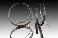 narrow, gold wire