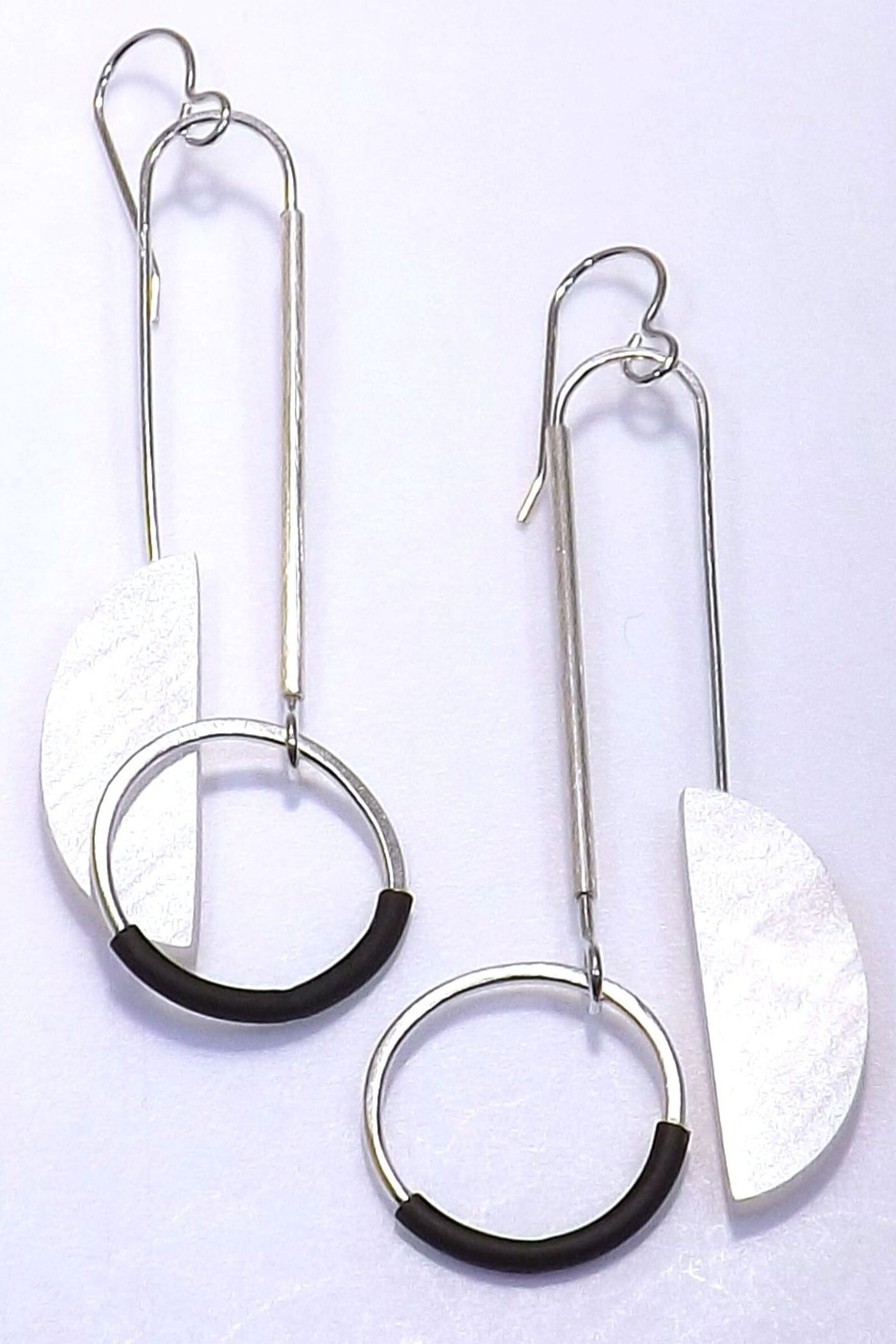 Halfmoon & Loop Earrings