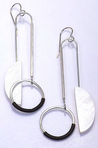 Halfmoon & Loop Earrings