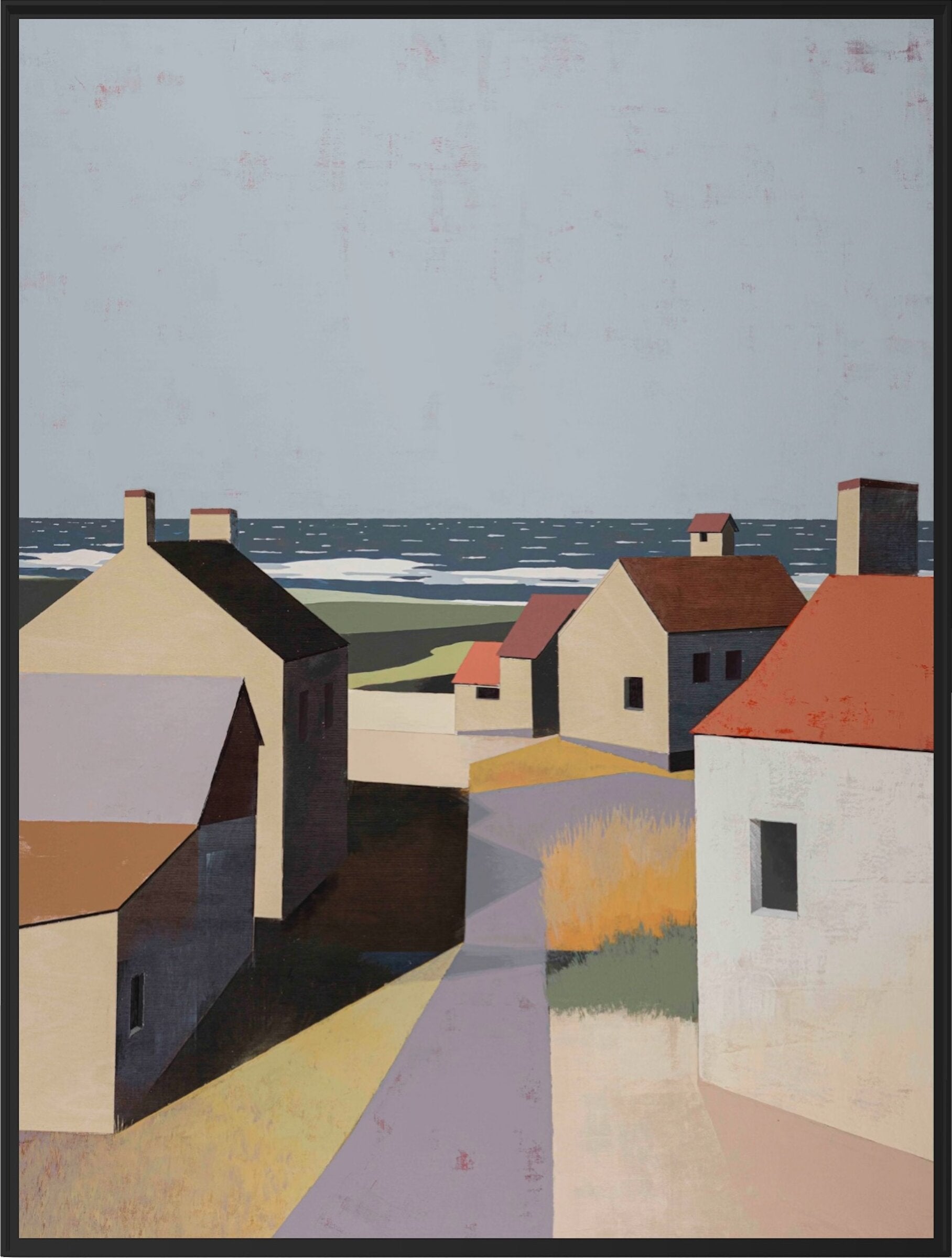 print on canvas framed