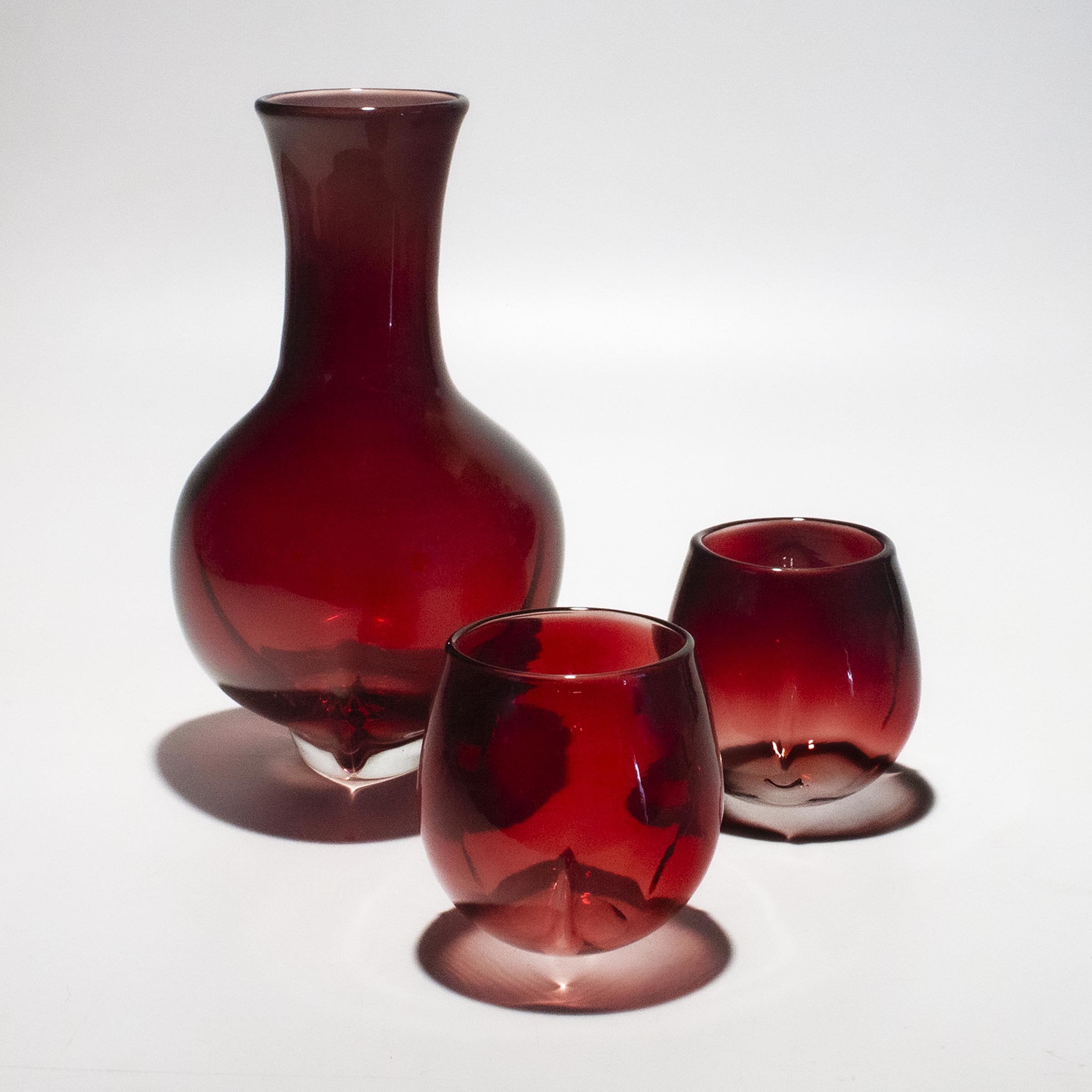 Tri Decanter and Tumblers