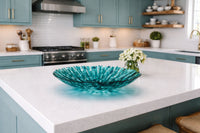 Coastal Blue Seafoam Bowl