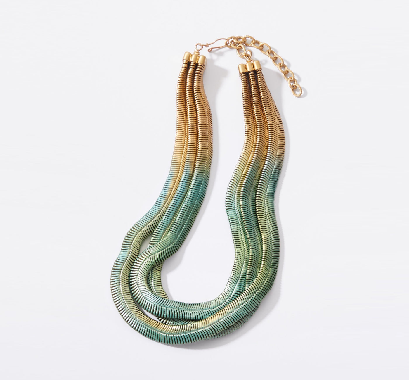 gold with green