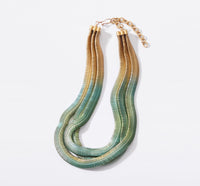gold with green