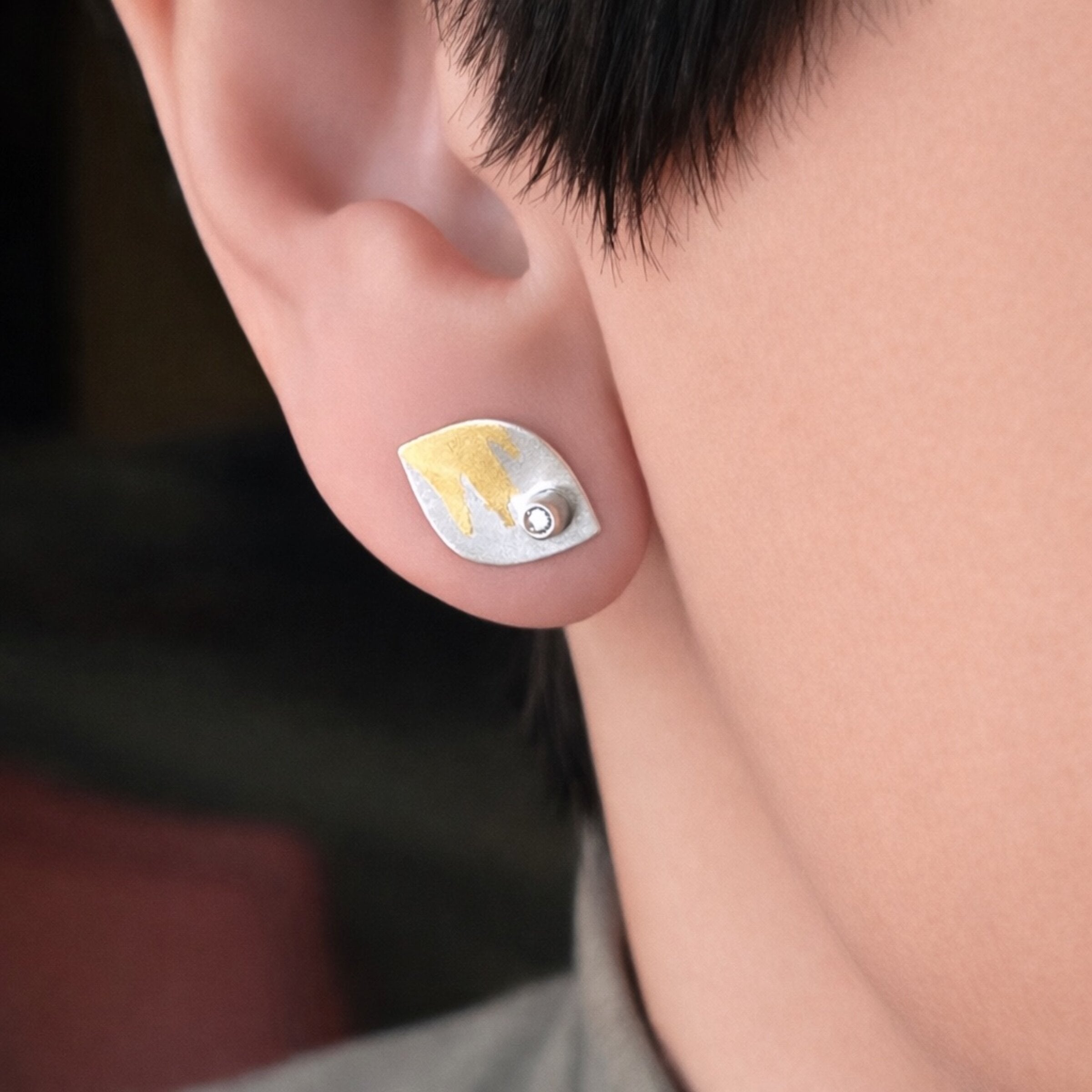 Petite Diamond Stud Earrings