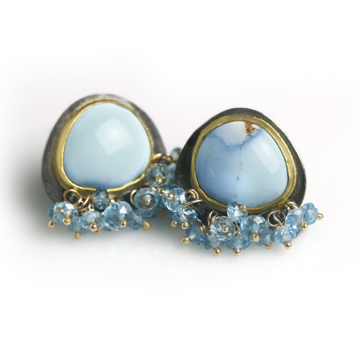 Lavender Turquoise Earrings