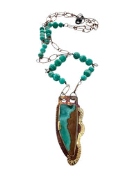 Rushing Ocean Surf Necklace