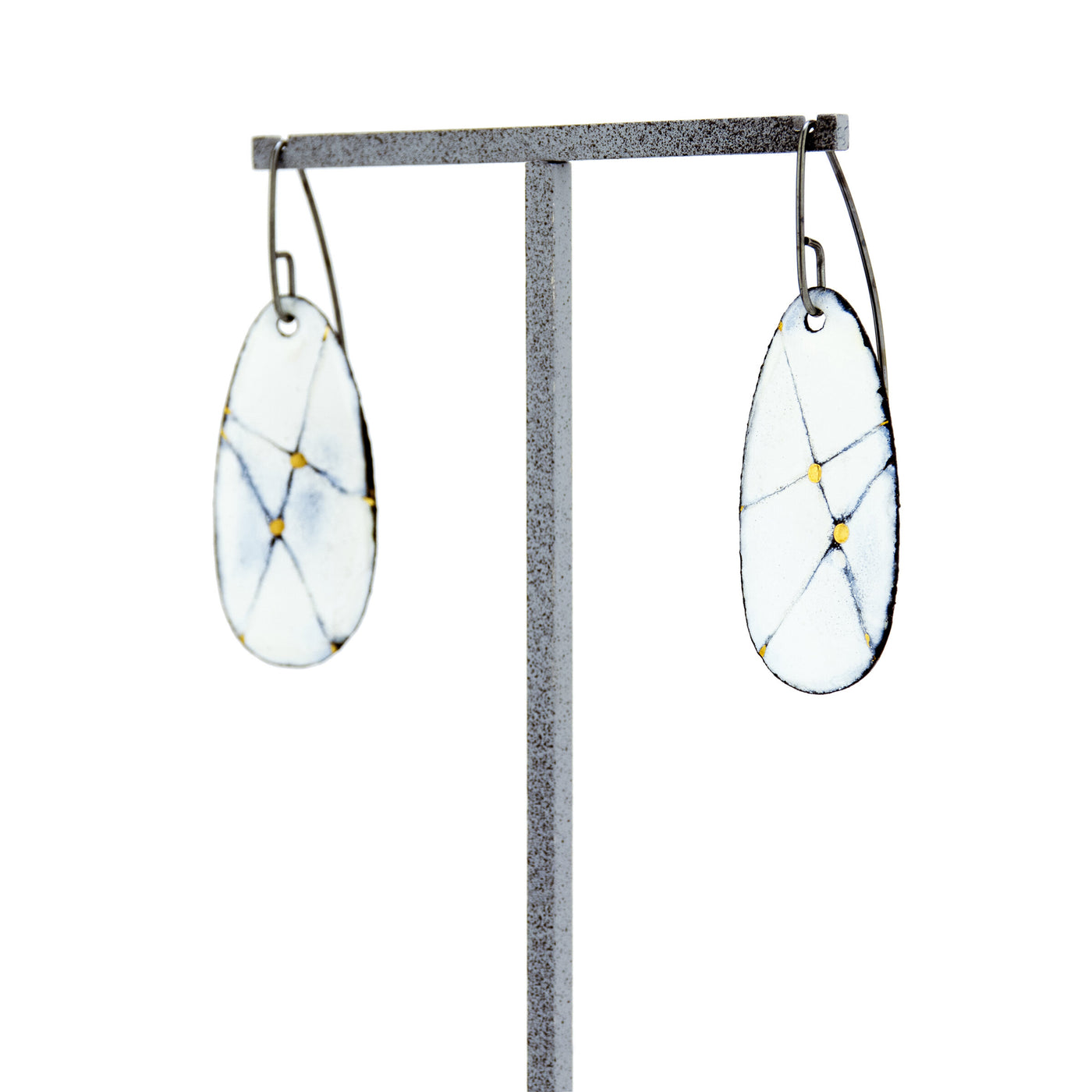 Small Star Cluster Drop Earrings