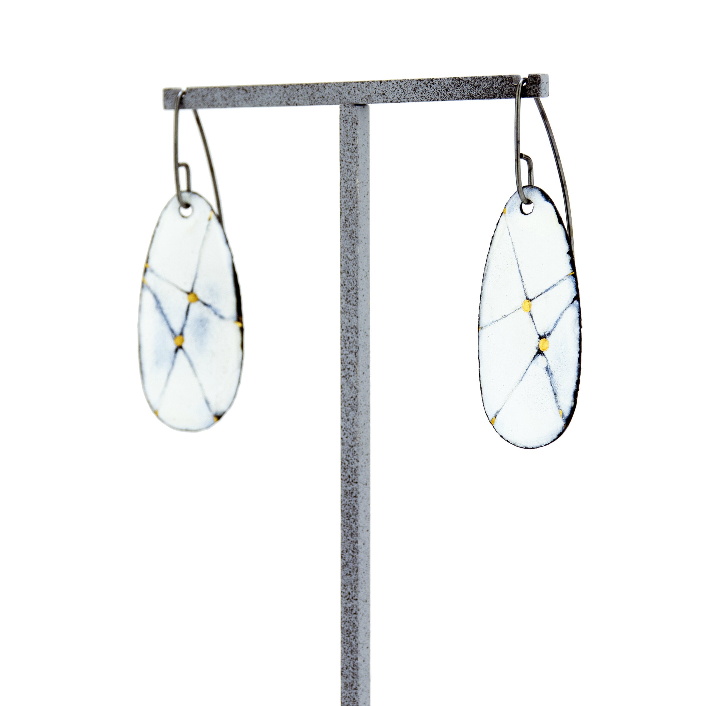 Small Star Cluster Drop Earrings