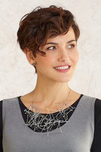 Shape Bib Necklace