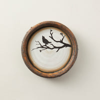Nest Plate with Song Bird