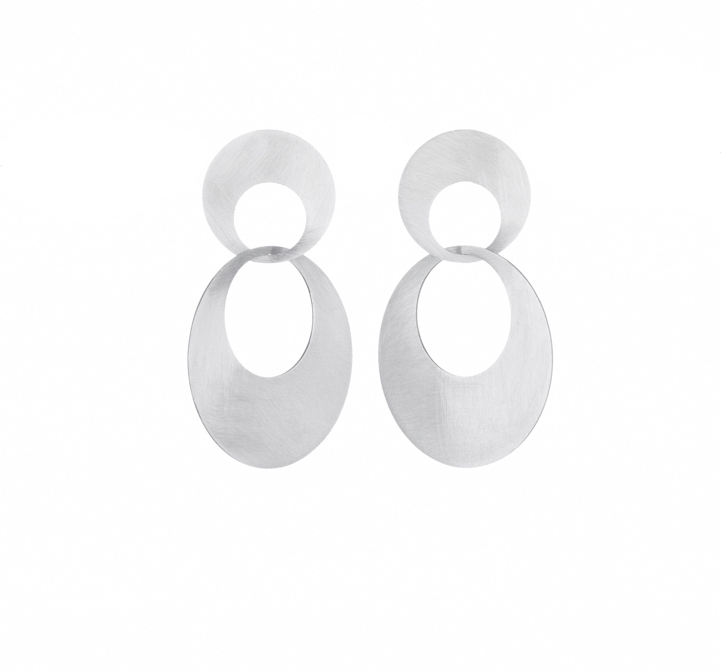 Large Interlocking Circle Earrings | Photo by Marty Doyle