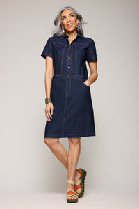 Dream Knit Denim Giselle Dress