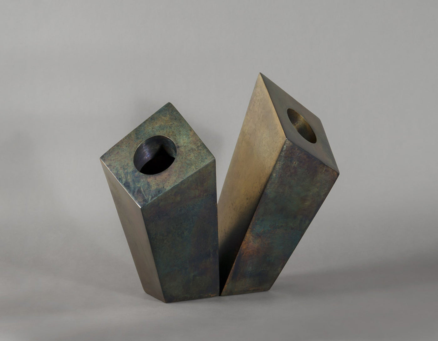 patinated bronze