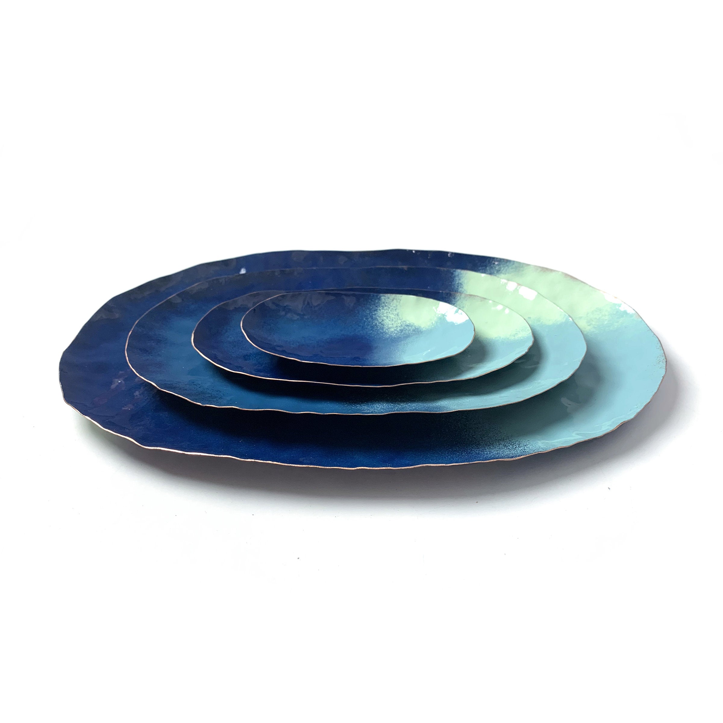 Chroma Decorative Metal Stacking Trays
